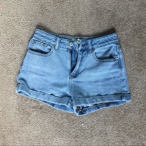 High Rise Mom Shorts